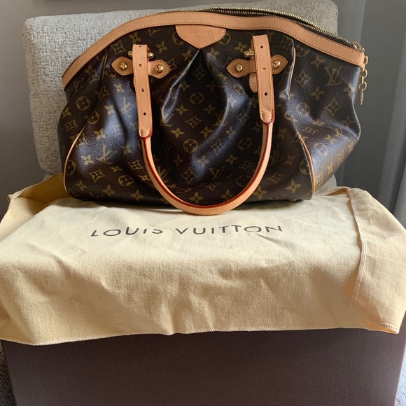 Authentic Louis Vuitton GM Monogram Brown Tote Handbag SD3171 - Picture 1 of 9